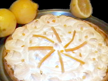 Recette de tarte au citron meringuée classique