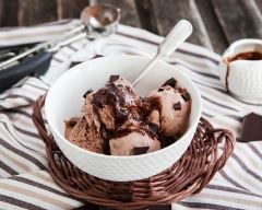 Recette glace au chocolat sans sorbetière