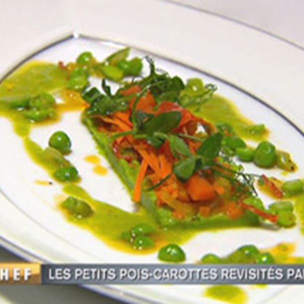 Recette petits pois/carottes par fanny