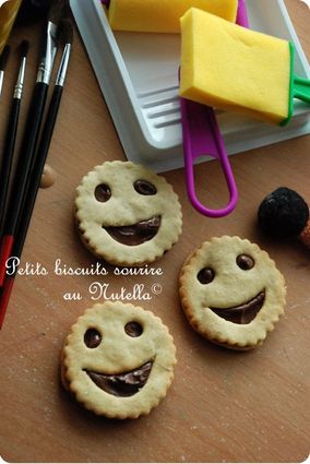 Recette de petits biscuits tout sourire