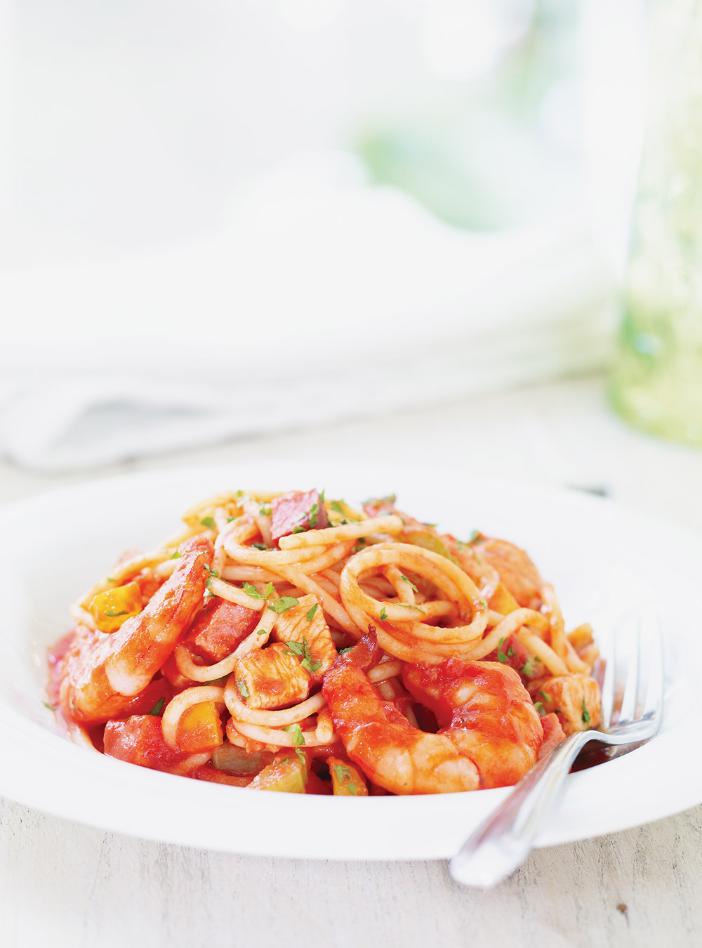 Spaghettis jambalaya | ricardo