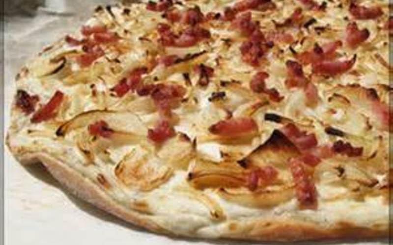 Recette tarte flambée économique et simple > cuisine étudiant