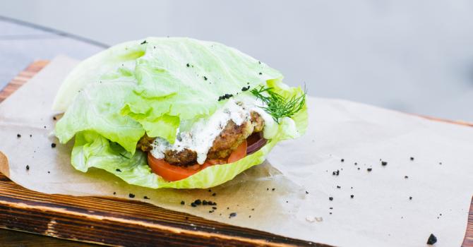 Recette de salade burger ultralight à croquer
