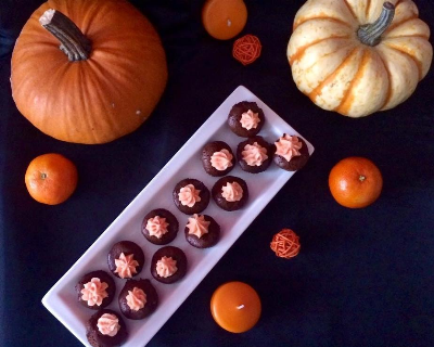 Recette cupcakes d'halloween chocolat orange
