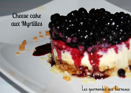 Recette de cheesecake aux myrtilles