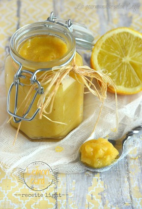 Recette de lemon curd light (sans beurre)