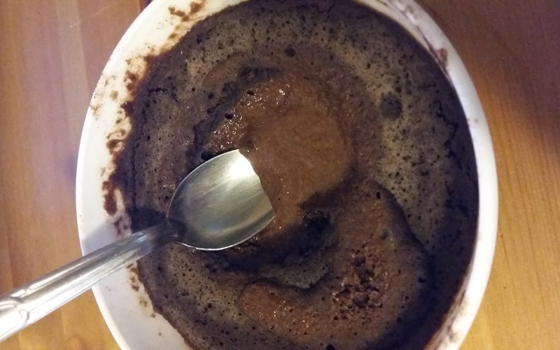 Recette mug cake fondant chocolat vegan pas chère et instantané ...