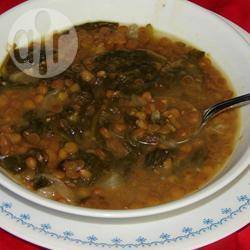 Recette soupe de lentilles aux épinards libanaise – toutes les ...