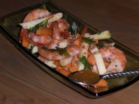 Salade de crevettes au chutney de mangues pour 1 personne ...