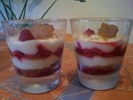 Recette de verrine aux framboises et spã©culoos