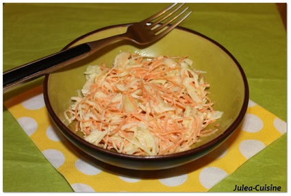 Recette de coleslaw, ou salade de chou