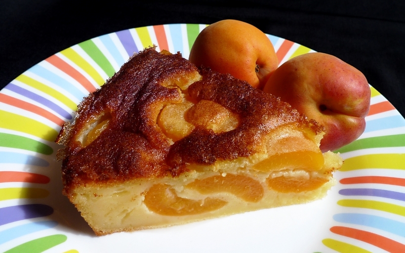 Recette gâteau aux abricots pas chère et simple > cuisine étudiant
