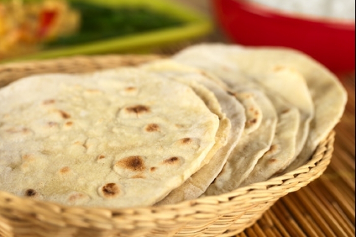 Recette de chapati indienne (pain traditionnel indien) facile
