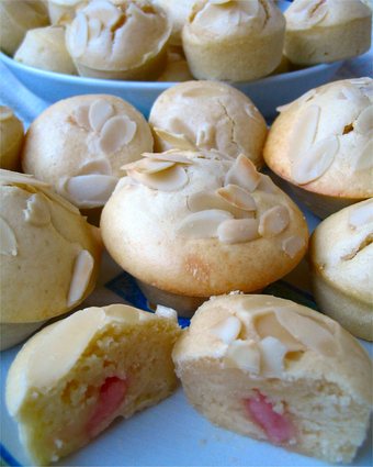 Recette de muffins aux amandes