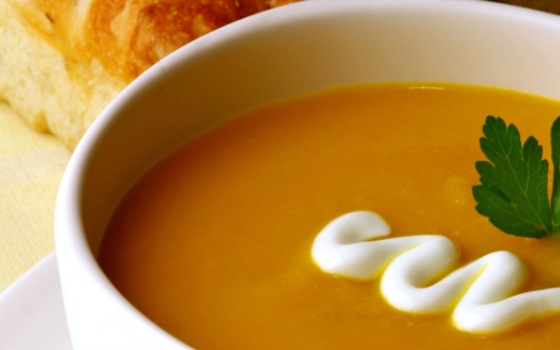 Recette soupe de potiron au fromage fondu économique > cuisine ...