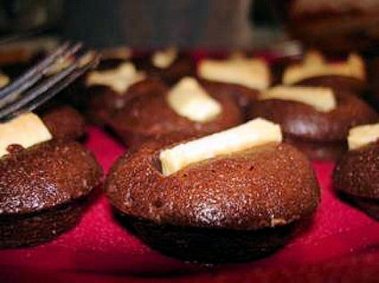 Mini-muffins surprise aux deux chocolats
