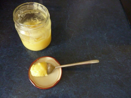 Recette de lemon curd au jus de citron
