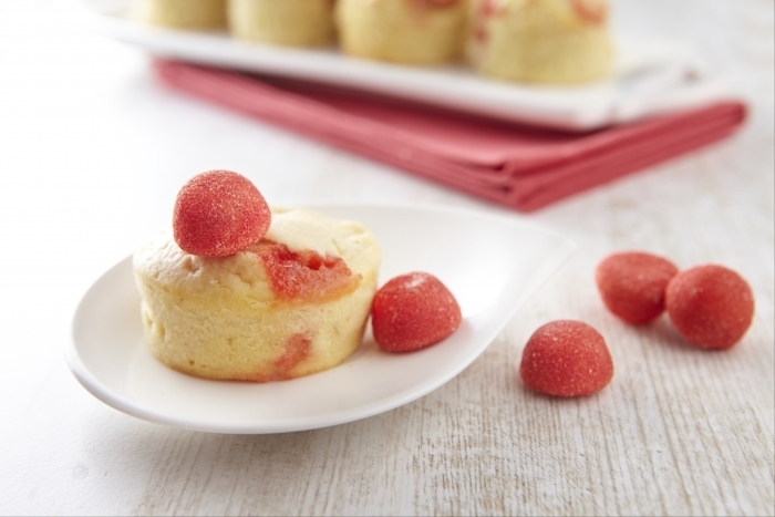 Recette de muffins fraises tagada facile et rapide
