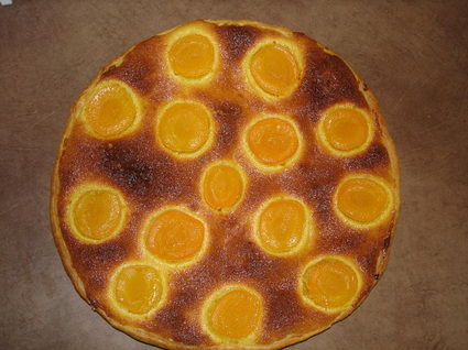 Recette de tarte aux abricots et aux amandes