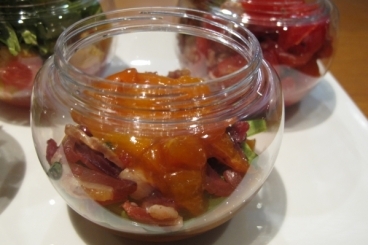 Recette de salade abricot-basilic à l'huile d'argan et au magret fumé ...