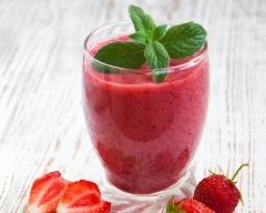Recette smoothie fraise, mûre, sirop d'érable