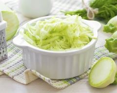Recette salade de courgettes rapées et pommes acidulées