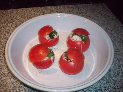 Recette de tomates farcies à la crème