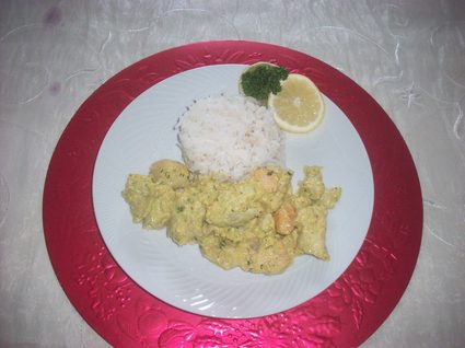 Recette de curry de poissons au lait de coco