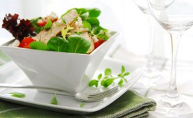 Salade césar crémeuse pour 2 personnes