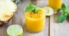 Recette de smoothie brûle-graisse ananas, mangue et citron vert