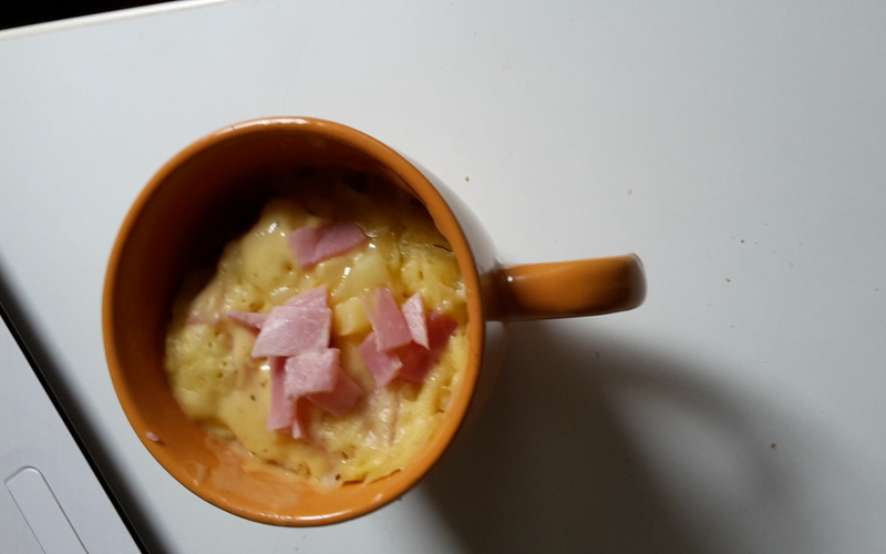 Recette mug cake jambon fromage économique et express ...