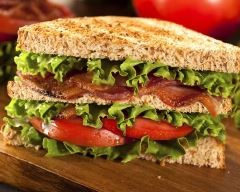Recette club sandwich complet toasté version blt