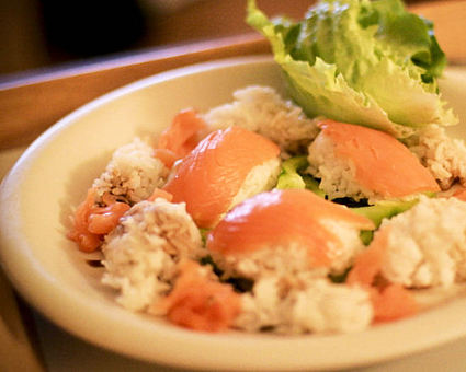 Recette de quenelle riz-saumon