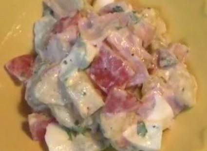 Recette salade piemontaise (salade basique)