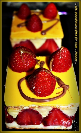 Recette fraisier (dessert aux fruits)