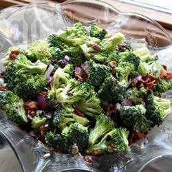 Recette salade de brocolis sucré