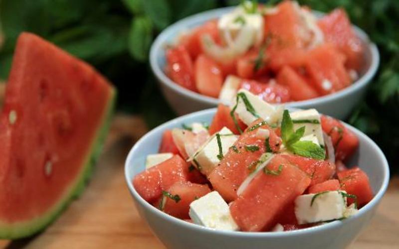 Recette salade pastèque tomate feta pas chère et rapide > cuisine ...