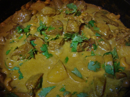 Recette de quasi de veau au curry