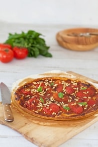 Recette de tarte fine à la tomate