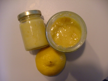 Recette de crème de citron (ou lemon curd ) légère