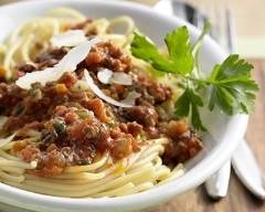 Recette spaghetti bolognaise