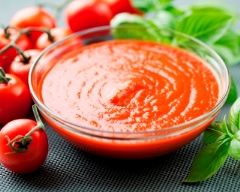 Recette coulis de tomates à l'ail
