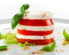 Recette salade de tomates mozzarella