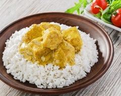 Recette curry de dinde au lait de coco