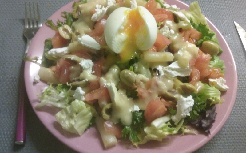 Recette salade composé pas chère et rapide > cuisine étudiant