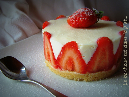 Recette de cheesecake citron-fraises