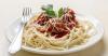 Recette de spaghetti aux boulettes de viande et sauce tomate
