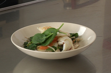 Recette de wok de calamars au soja et à l'estragon facile et rapide