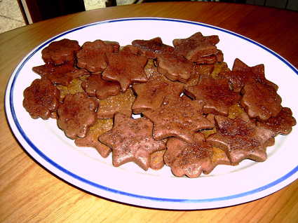 Recette de biscuits secs au cacao