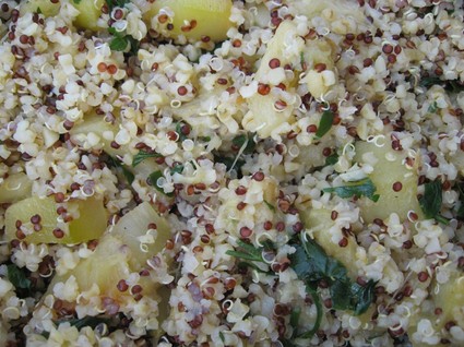 Recette de courgettes au quinoa
